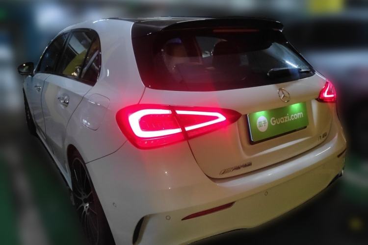 Used Mercedes-Benz A AMG 2020 AMG A 35 4MATIC Rear Left 45 Deg
