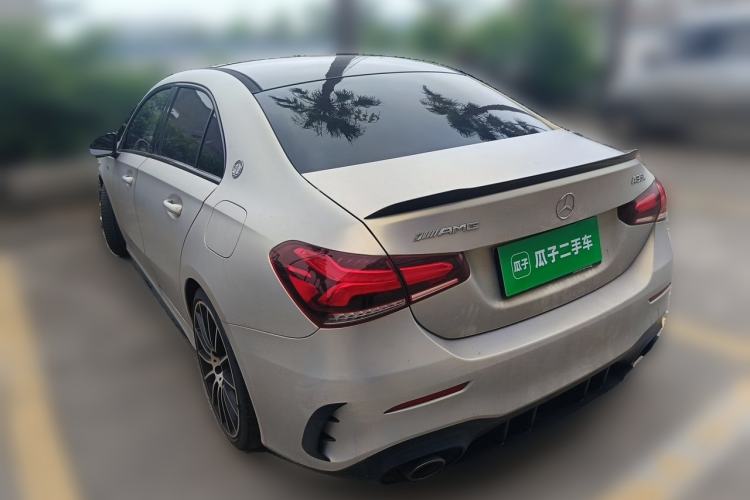 Used Mercedes-Benz A AMG 2020 AMG A 35 L 4MATIC Rear Left 45 Deg