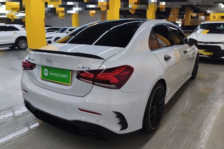 Used Mercedes-Benz A AMG 2020 AMG A 35 L 4MATIC Rear Right 45 Deg