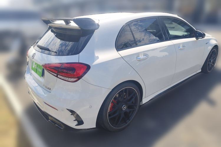 Used Mercedes-Benz A AMG 2020 AMG A 45 S 4MATIC+ Rear Right 45 Deg
