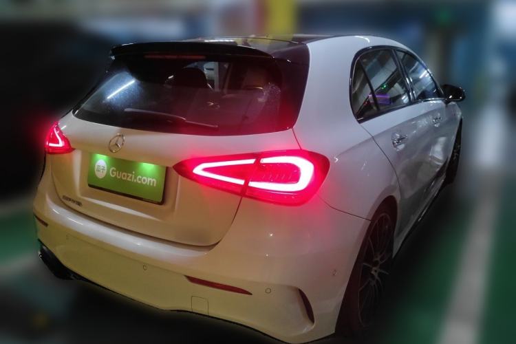 Used Mercedes-Benz A AMG 2020 AMG A 35 4MATIC Rear Right 45 Deg