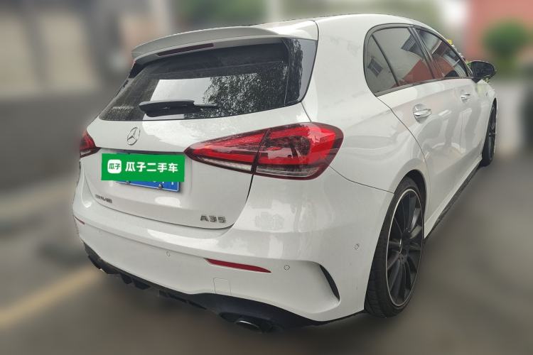 Used Mercedes-Benz A AMG 2020 AMG A 35 4MATIC Rear Right 45 Deg