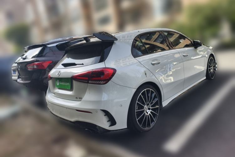 Used Mercedes-Benz A AMG 2020 AMG A 35 4MATIC Rear Right 45 Deg