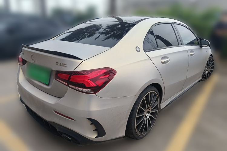 Used Mercedes-Benz A AMG 2020 AMG A 35 L 4MATIC Rear Right 45 Deg