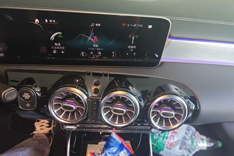 Used Mercedes-Benz A AMG 2020 AMG A 35 4MATIC Audio And AC Panel