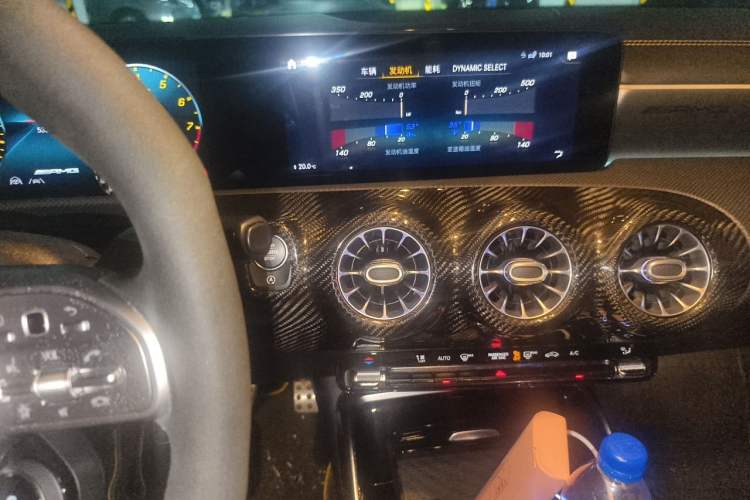 Used Mercedes-Benz A AMG 2020 AMG A 45 S 4MATIC+ First Edition Special Edition Audio And AC Panel