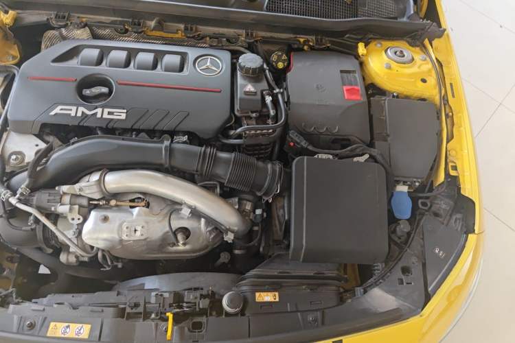 Used Mercedes-Benz A AMG 2020 AMG A 35 4MATIC Engine Bay Left