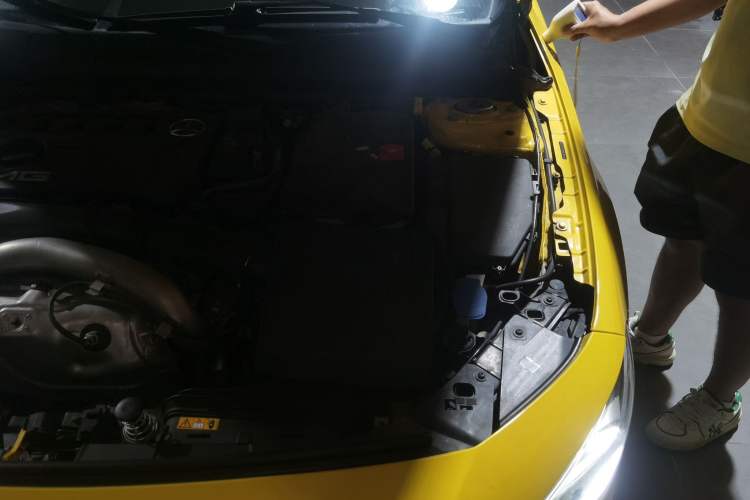 Used Mercedes-Benz A AMG 2020 AMG A 35 4MATIC Engine Bay Left