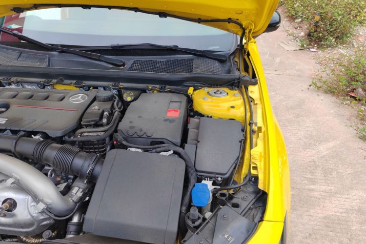 Used Mercedes-Benz A AMG 2020 AMG A 35 4MATIC Engine Bay Left