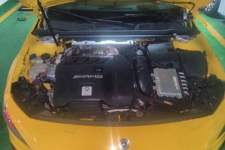 Used Mercedes-Benz A AMG 2020 AMG A 45 S 4MATIC+ First Edition Special Edition Engine Bay