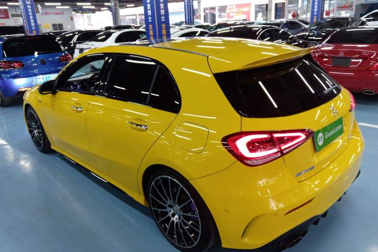 Used Mercedes-Benz A AMG 2020 Facelifted AMG A 35 4MATIC Exterior 3