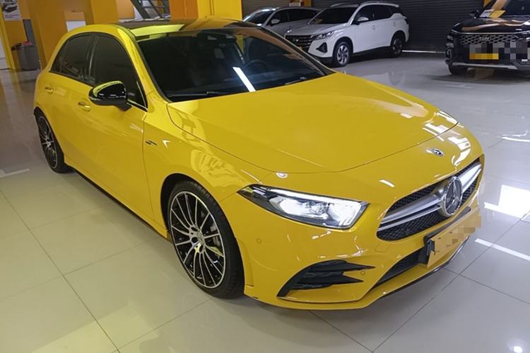 Used Mercedes-Benz A AMG 2020 Facelifted AMG A 35 4MATIC Front Right 45 Deg