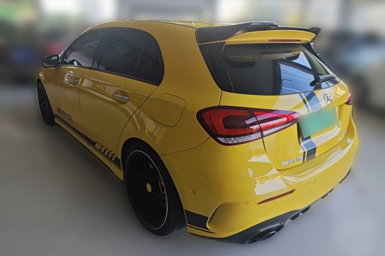 Used Mercedes-Benz A AMG 2020 AMG A 35 4MATIC Rear Left 45 Deg