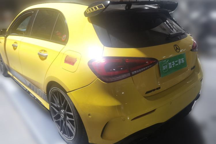 Used Mercedes-Benz A AMG 2020 AMG A 35 4MATIC Rear Left 45 Deg