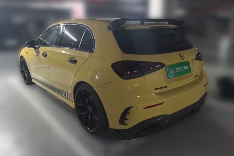 Used Mercedes-Benz A AMG 2020 Facelifted AMG A 35 4MATIC Rear Left 45 Deg