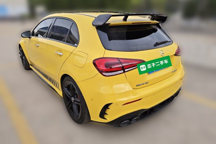 Used Mercedes-Benz A AMG 2020 Facelifted AMG A 45 S 4MATIC+ Rear Left 45 Deg