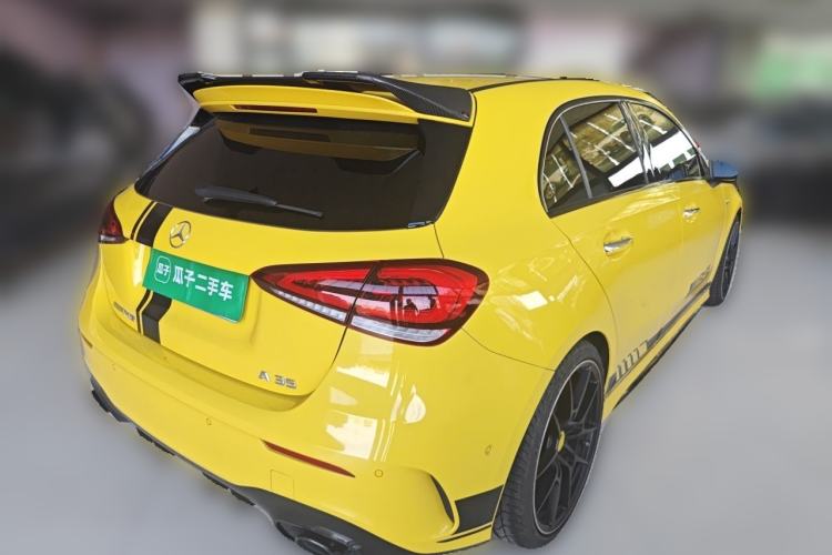 Used Mercedes-Benz A AMG 2020 AMG A 35 4MATIC Rear Right 45 Deg