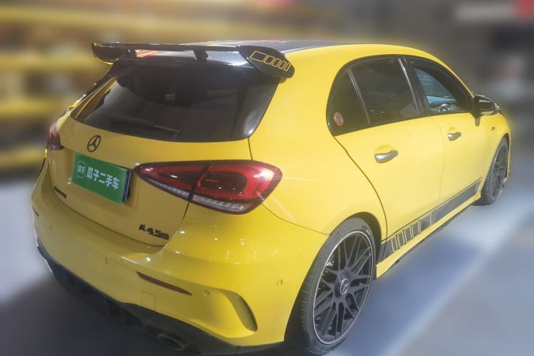 Used Mercedes-Benz A AMG 2020 AMG A 35 4MATIC Rear Right 45 Deg