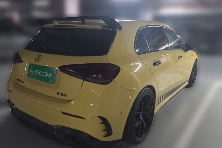 Used Mercedes-Benz A AMG 2020 Facelifted AMG A 35 4MATIC Rear Right 45 Deg