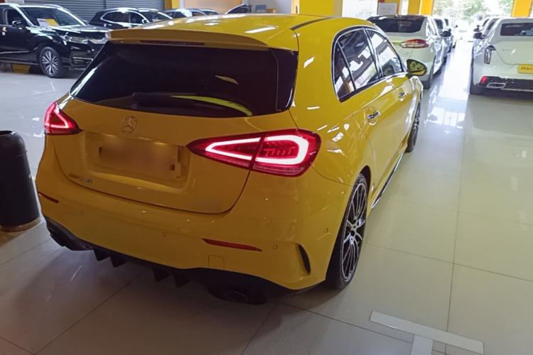 Used Mercedes-Benz A AMG 2020 Facelifted AMG A 35 4MATIC Rear Right 45 Deg