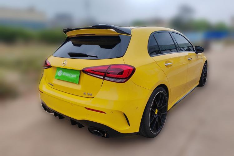 Used Mercedes-Benz A AMG 2020 AMG A 35 4MATIC Rear Right 45 Deg