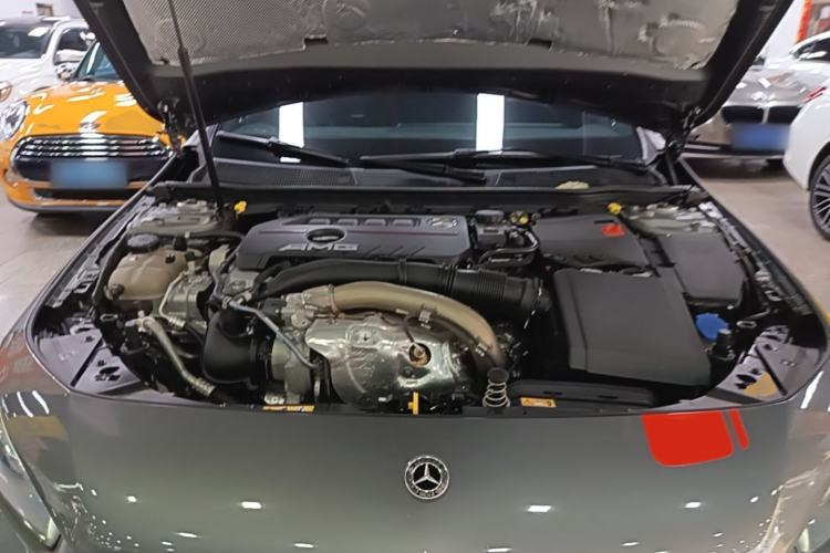 Used Mercedes-Benz A AMG 2021 AMG A 35 L 4MATIC Midnight Special Edition Engine Bay