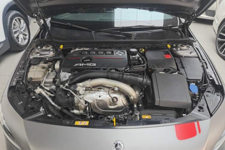 Used Mercedes-Benz A AMG 2021 AMG A 35 L 4MATIC Midnight Special Edition Engine Bay