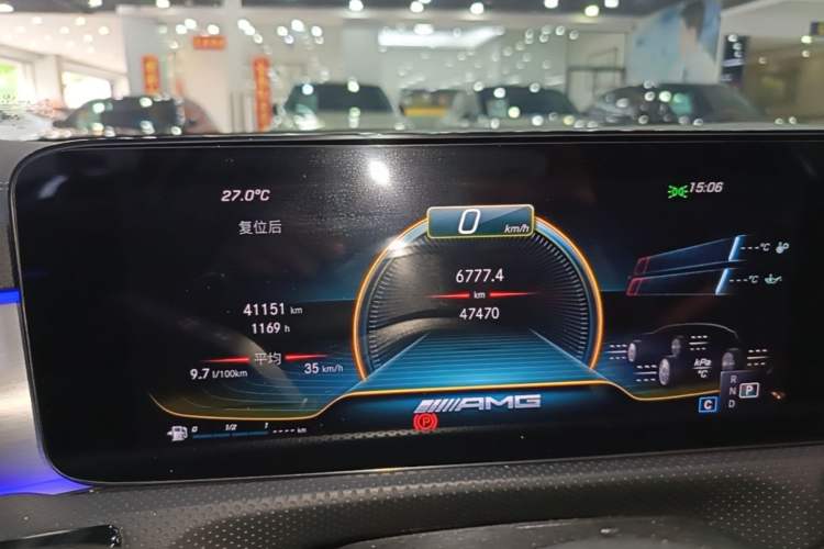 Used Mercedes-Benz A AMG 2021 AMG A 35 L 4MATIC Midnight Special Edition Instrument Cluster