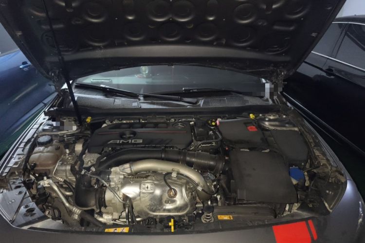 Used Mercedes-Benz A AMG 2021 AMG A 35 L 4MATIC Midnight Special Edition Engine Bay