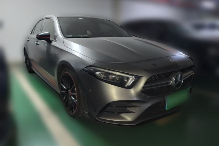 Used Mercedes-Benz A AMG 2021 AMG A 35 L 4MATIC Midnight Special Edition Exterior 2