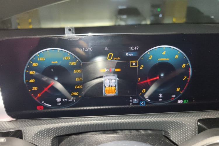 Used Mercedes-Benz A AMG 2021 AMG A 35 L 4MATIC Midnight Special Edition Instrument Cluster