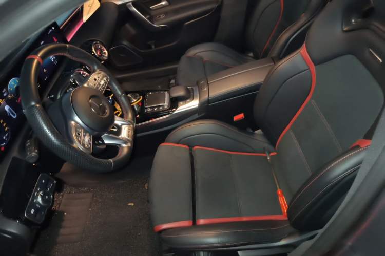 Used Mercedes-Benz A AMG 2021 AMG A 35 L 4MATIC Midnight Special Edition Left Front Seat
