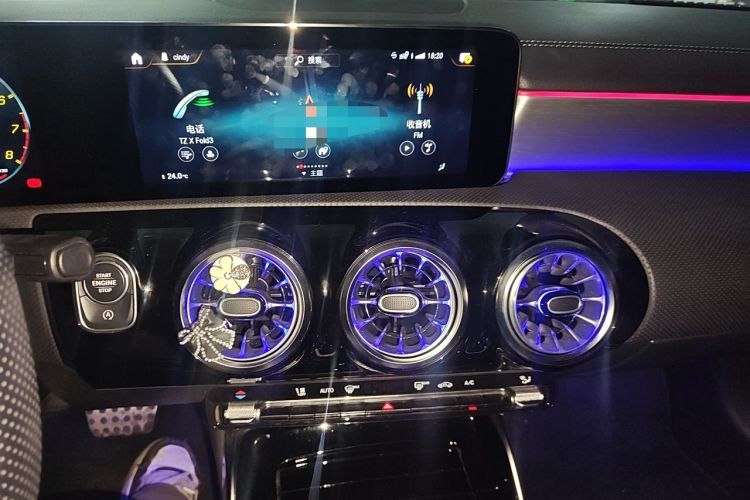 Used Mercedes-Benz A AMG 2022 AMG A 35 4MATIC Audio And AC Panel