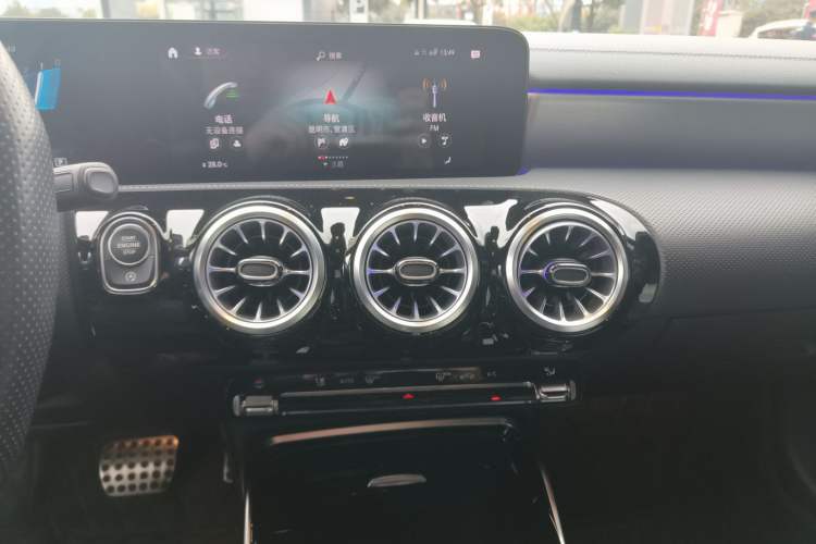 Used Mercedes-Benz A AMG 2022 AMG A 35 4MATIC Audio And AC Panel