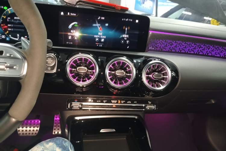 Used Mercedes-Benz A AMG 2022 AMG A 45 4MATIC+ Audio And AC Panel