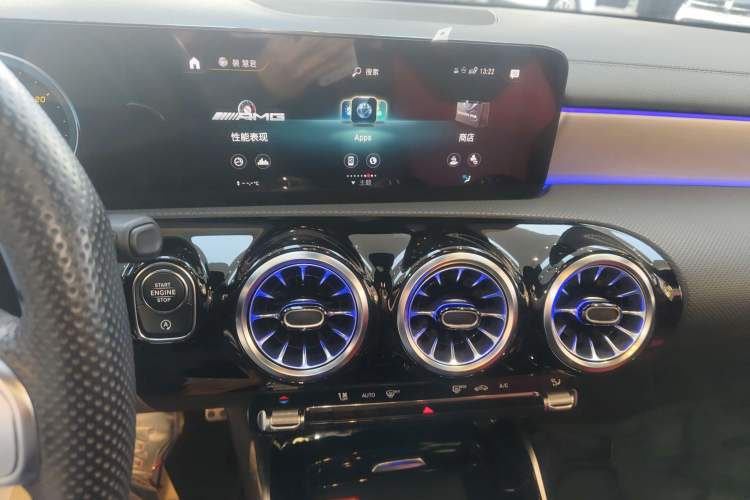 Used Mercedes-Benz A AMG 2022 AMG A 35 4MATIC Audio And AC Panel