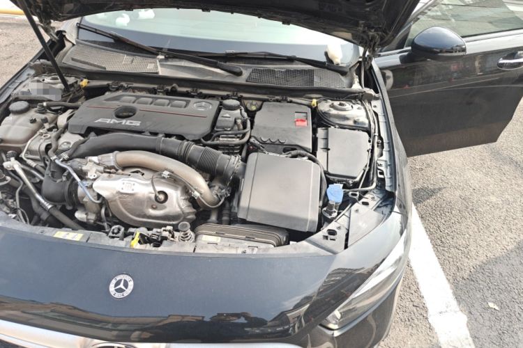 Used Mercedes-Benz A AMG 2022 AMG A 35 4MATIC Engine Bay Left