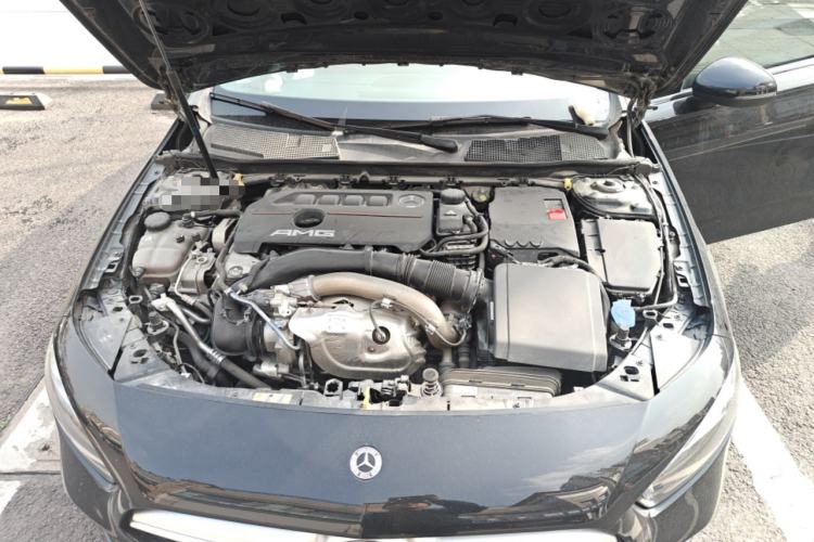 Used Mercedes-Benz A AMG 2022 AMG A 35 4MATIC Engine Bay
