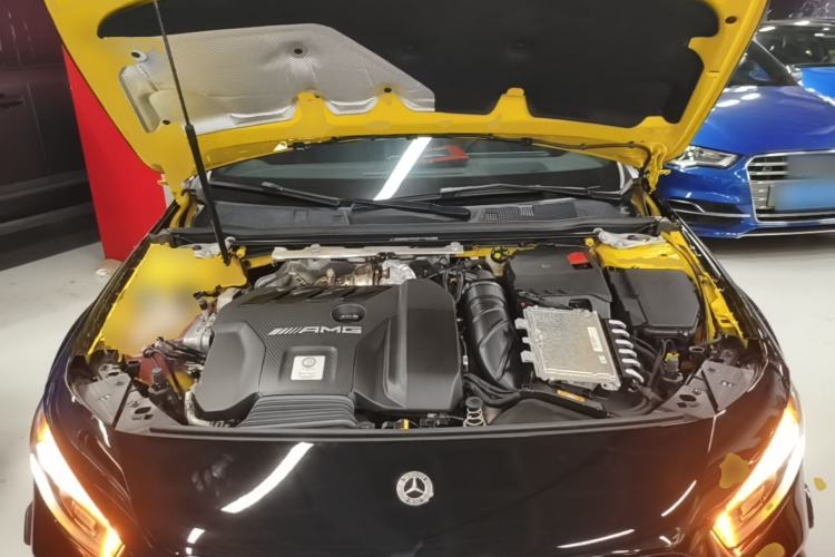 Used Mercedes-Benz A AMG 2022 AMG A 45 4MATIC+ Engine Bay