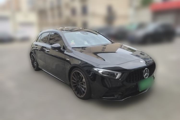Used Mercedes-Benz A AMG 2022 AMG A 35 4MATIC Front Right 45 Deg
