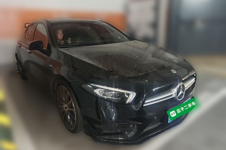 Used Mercedes-Benz A AMG 2022 AMG A 35 4MATIC Front Right 45 Deg