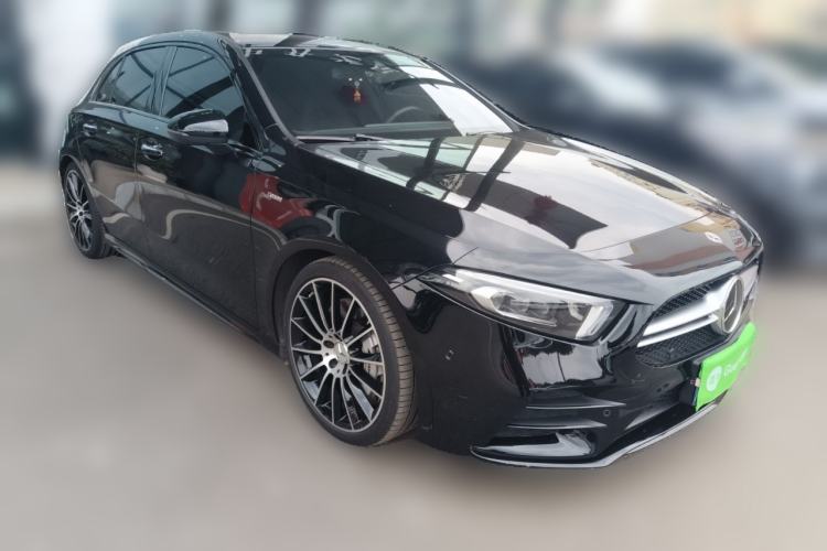 Used Mercedes-Benz A AMG 2022 AMG A 35 4MATIC Front Right 45 Deg