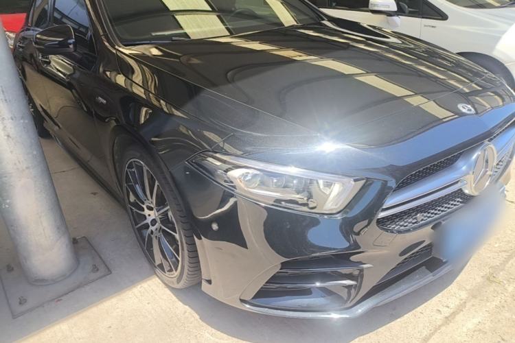 Used Mercedes-Benz A AMG 2022 AMG A 35 4MATIC Front Right 45 Deg