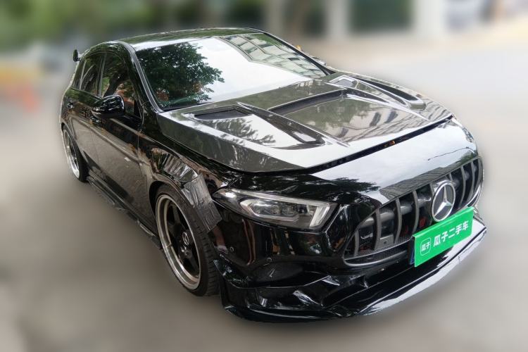 Used Mercedes-Benz A AMG 2022 AMG A 35 4MATIC Front Right 45 Deg