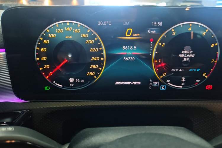 Used Mercedes-Benz A AMG 2022 AMG A 35 L 4MATIC Instrument Cluster