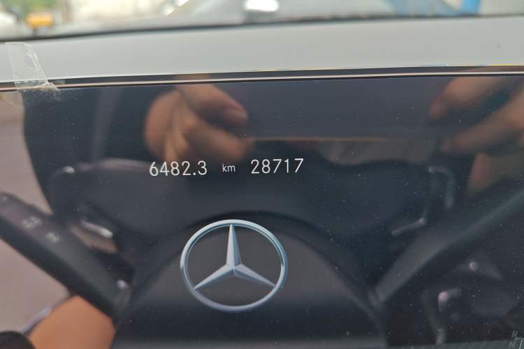 Used Mercedes-Benz A AMG 2022 AMG A 35 4MATIC Odometer Close Up