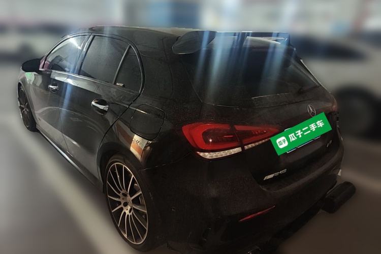 Used Mercedes-Benz A AMG 2022 AMG A 35 4MATIC Rear Left 45 Deg