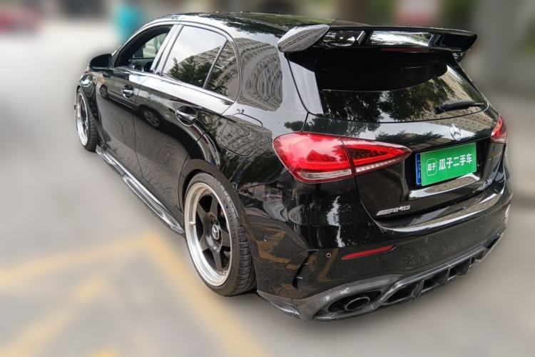 Used Mercedes-Benz A AMG 2022 AMG A 35 4MATIC Rear Left 45 Deg