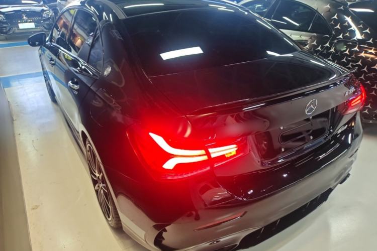 Used Mercedes-Benz A AMG 2022 AMG A 35 L 4MATIC Rear Left 45 Deg