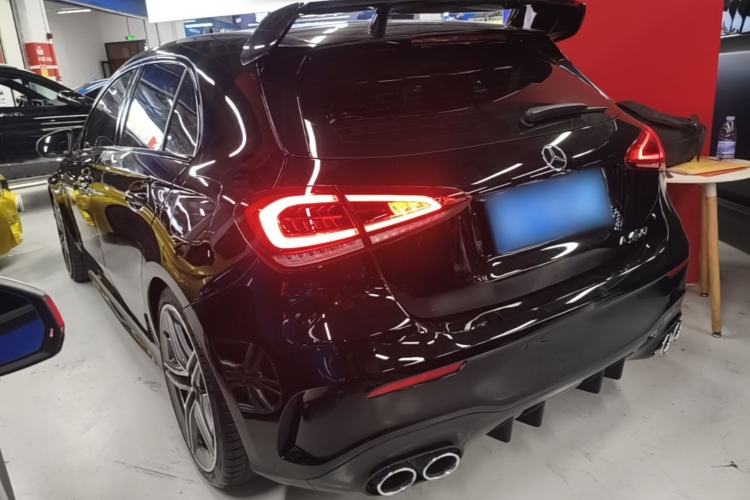 Used Mercedes-Benz A AMG 2022 AMG A 45 4MATIC+ Rear Left 45 Deg